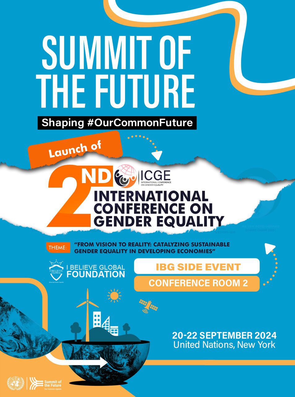 Launching of 2nd International conference on gender equality in Ghana @ UN HEAD QUARTERS, New York